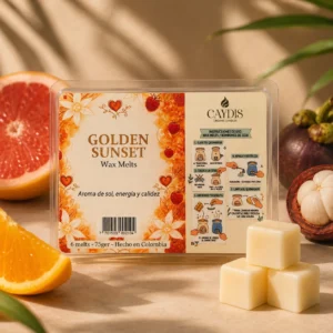 wax melts | golden sunset